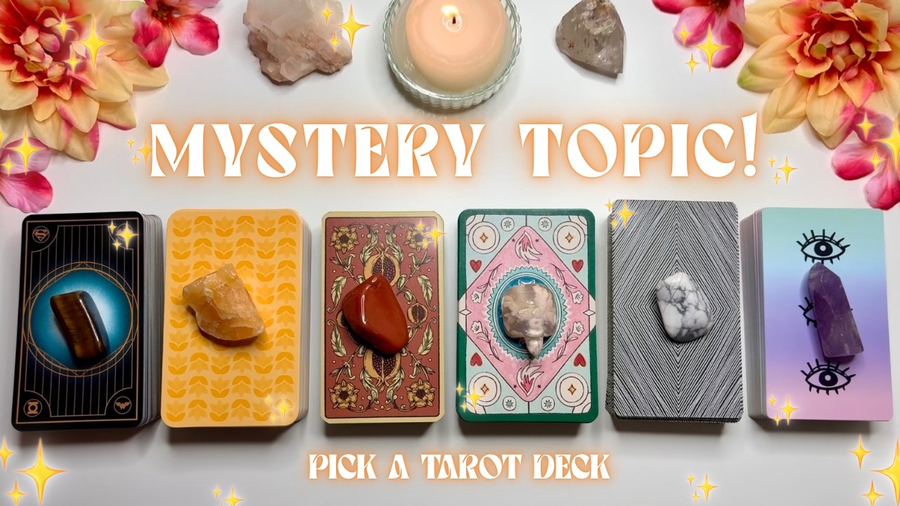 ⚠️🌀MYSTERY TOPICS! 🌀⚠️ Each Group Has a Different Topic! In-Depth Pick a Card Tarot Reading!