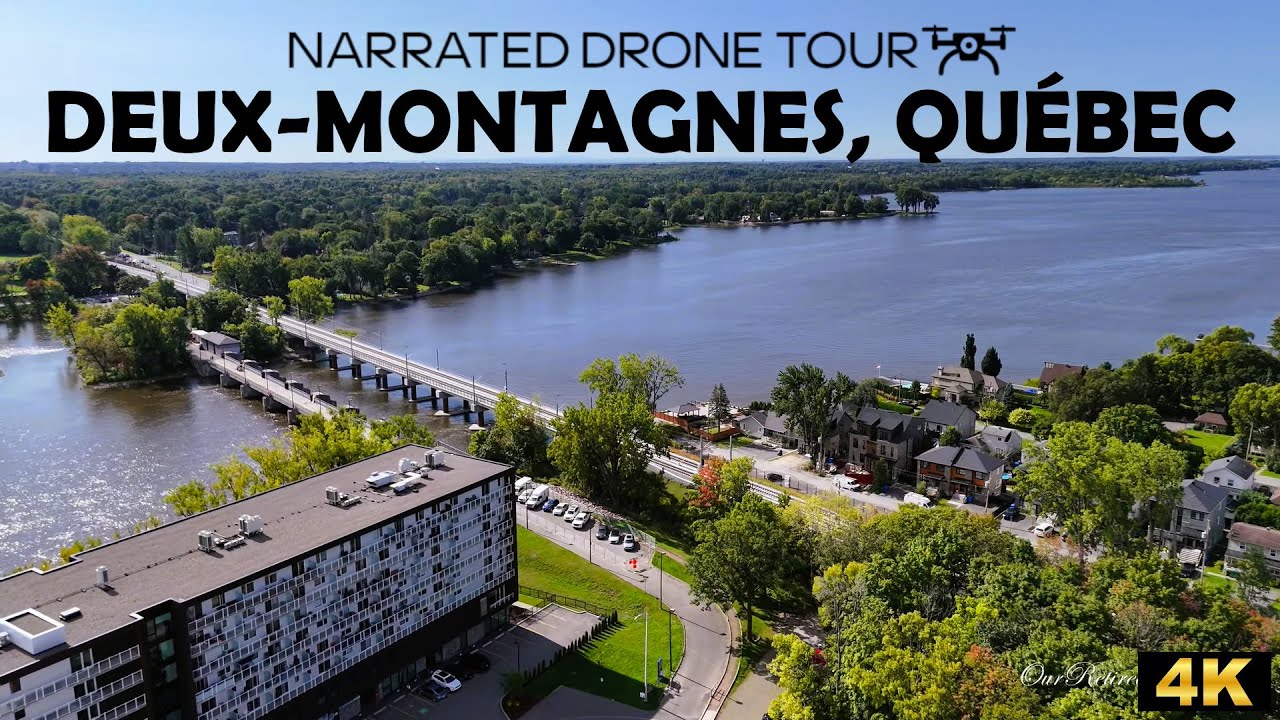 ⚜️ Deux-Montagnes, Qu&eacute;bec 🇨🇦 🛩️ 4K Drone