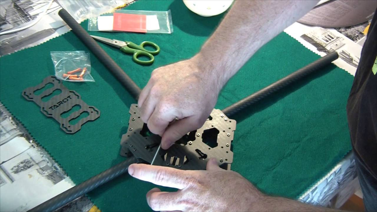 Proyecto Drone. Parte 19. Frame TAROT 650 IRONMAN (Montaje)