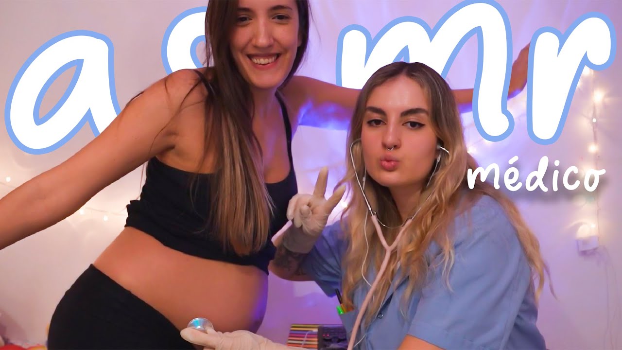 asmr Chequeo MÉDICO CON Persona REAL (chequeo embarazo) Ale ASMR