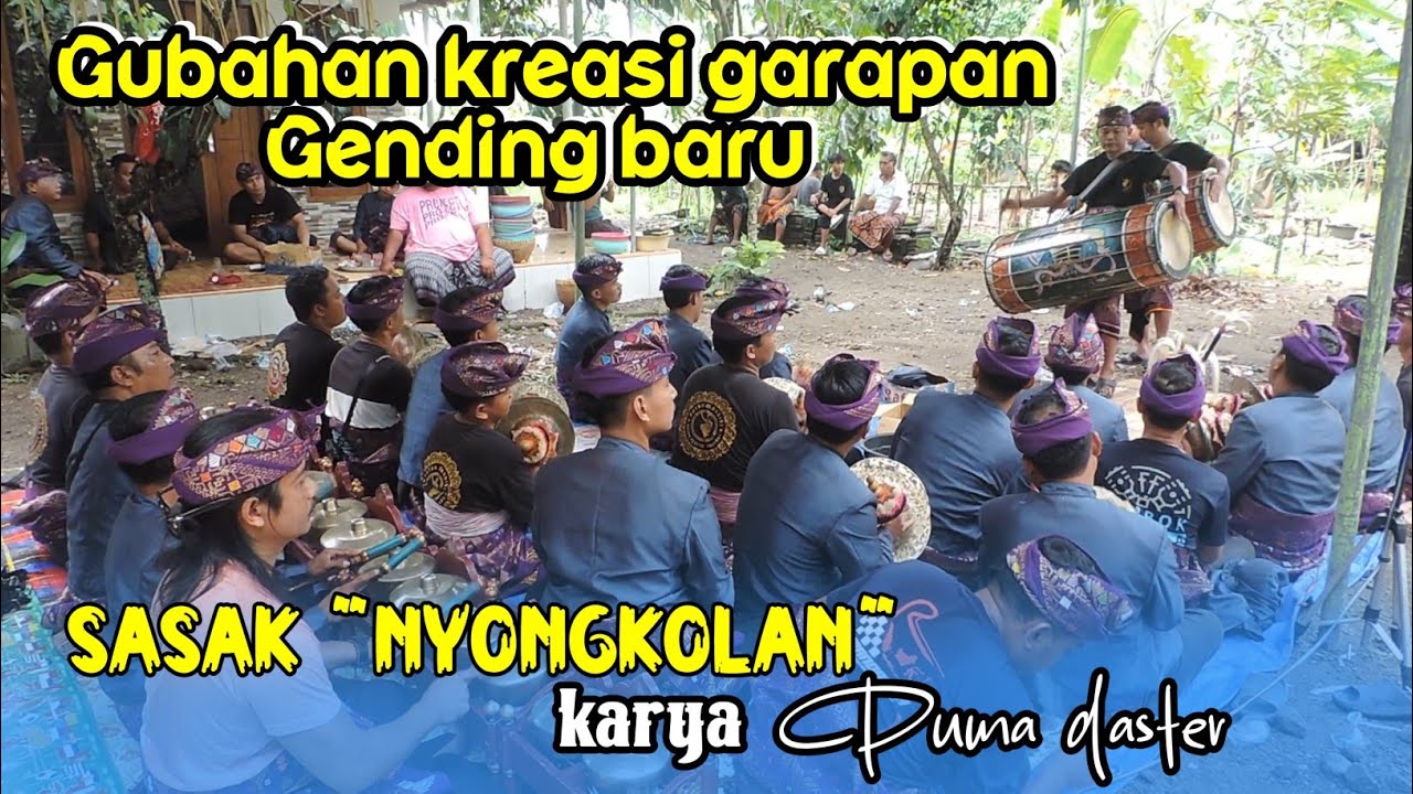 TABUH PEMBUKAAN GARAPAN GENDING BARU SASAK 