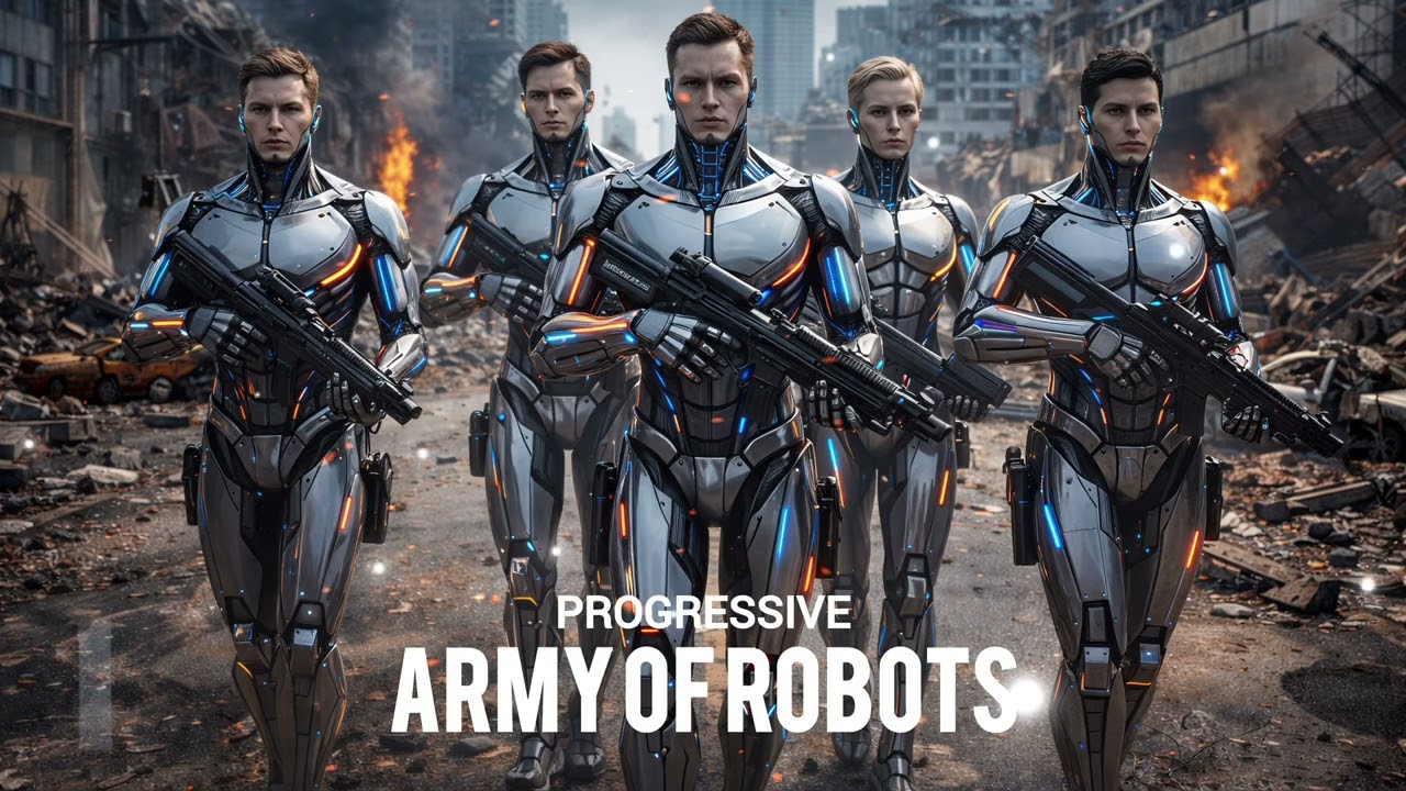 Carl Erthe - Army of robots | Progressive ©️ 2026