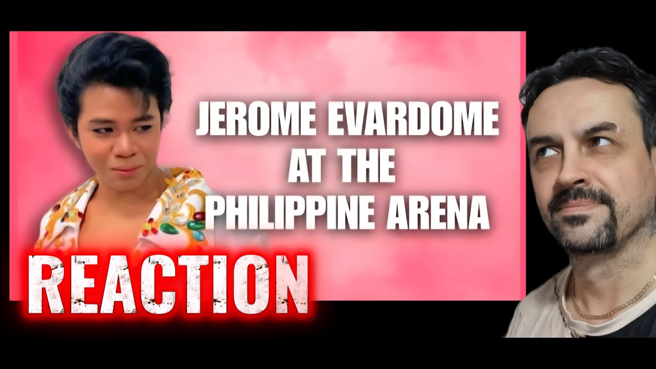 JEROME EVARDOME Sa Philippine Arena - the wonder of you REACTION