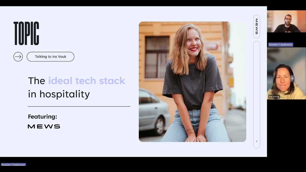 Building a hotel tech stack with Ira Vouk
