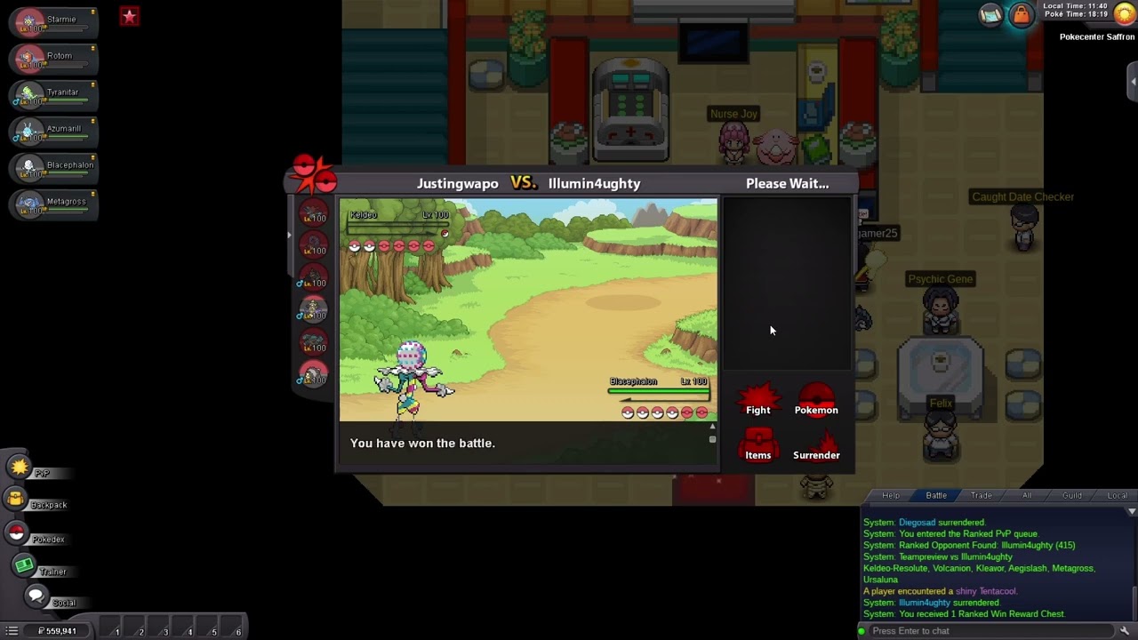 EASY 400 RATINGS WITH THIS TEAM! POKEMON REVOLUTION ONLINE PVP!