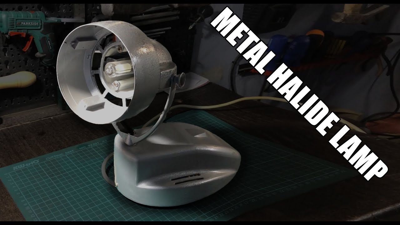 Old metal-halide lamp revival