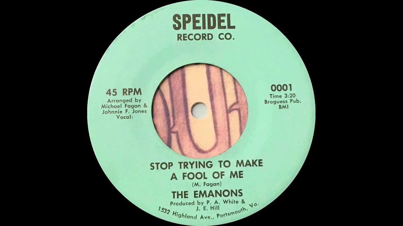 The Emanons - Stop Trying To Make A Fool Of Me