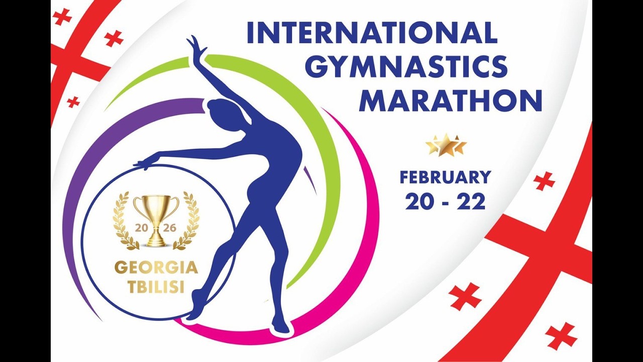 22.02.2026 INTERNATIONAL GYMNASTICS MARATHON , FIG, GEORGIA, TBILISI part 3