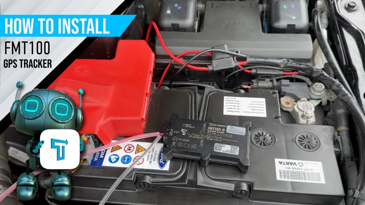 FMT100 GPS Tracker - How To Install The TruTrak Pro FMT100 Vehicle Tracker Direct To Battery