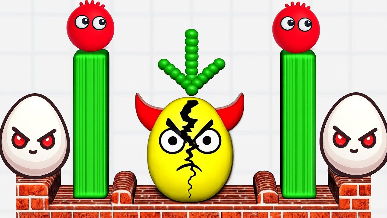 Draw To Smash - Save The Dog 🆚 Hide Ball: Brain Teaser 🆚 Lucky Balls - Going Balls 2048 Gameplay.