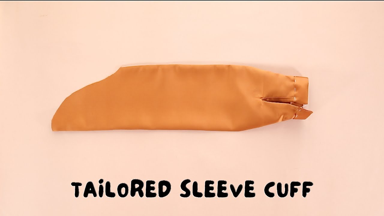 How to Sew a Bound Sleeve Placket & Cuff Perfectly!