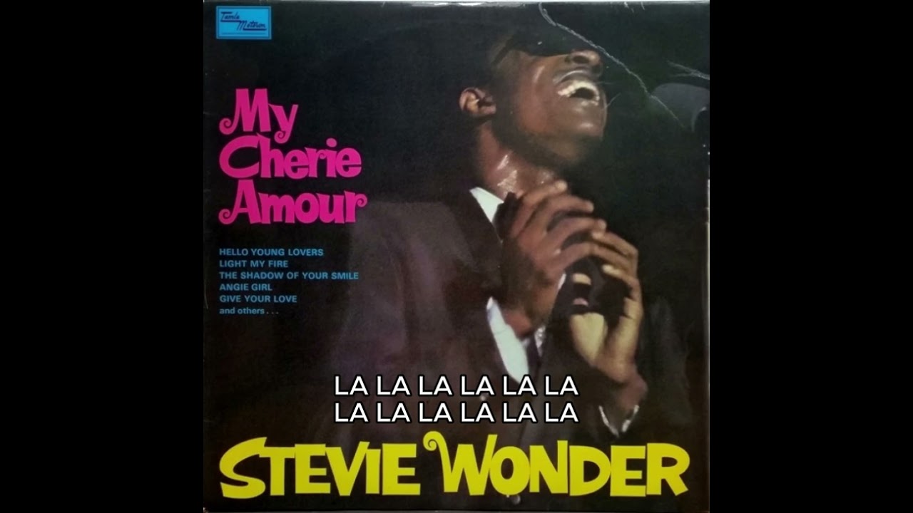 Stevie Wonder - My Cherie Amour (lyrics)