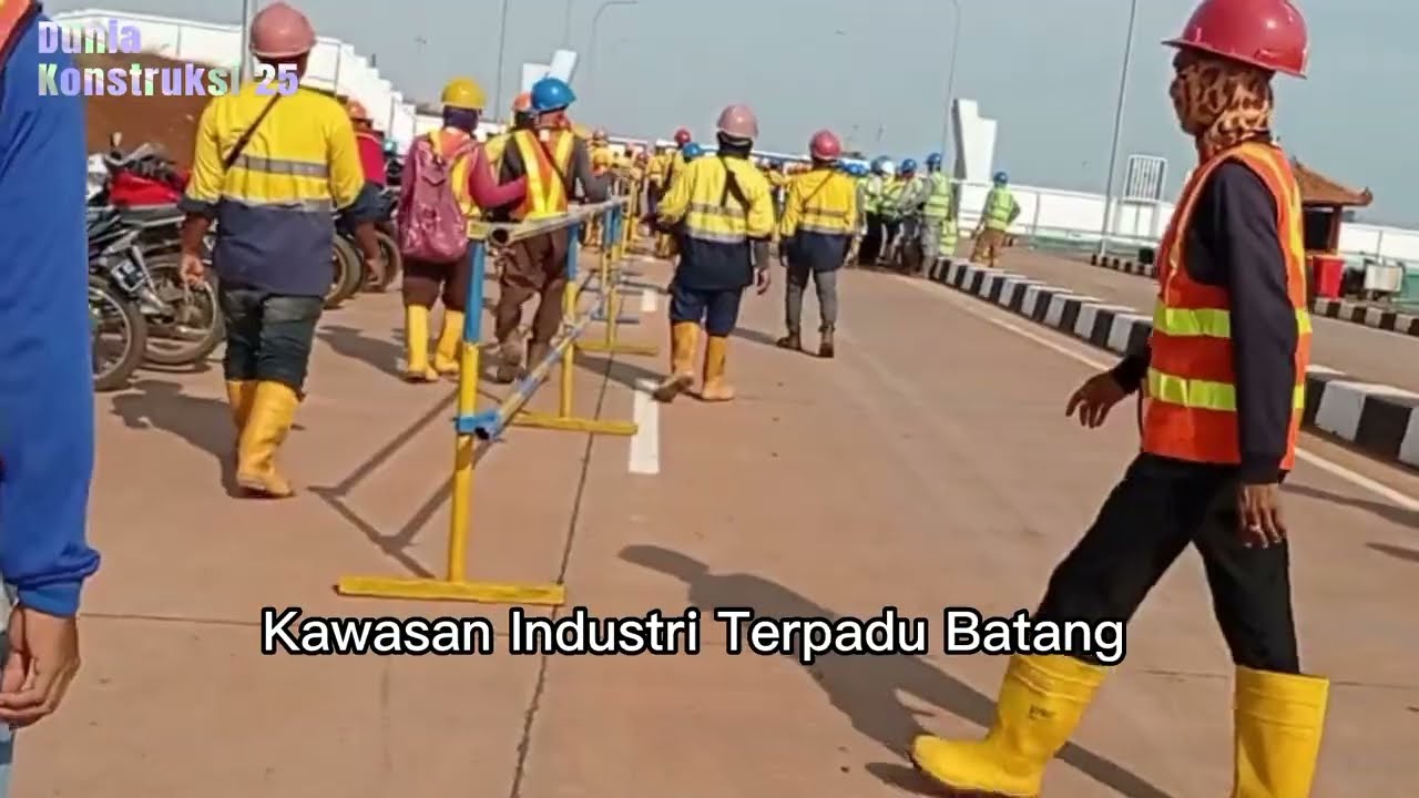 PROSES PEKERJAAN PEMBANGUNAN PROYEK DI KAWASAN INDUSTRI TERPADU BATANG 2023