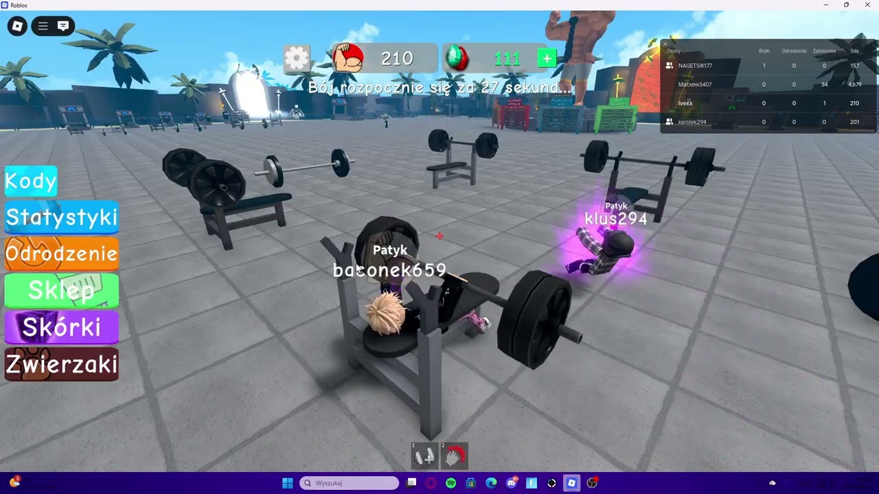 Gramy w symulator podnoszenia ciężarow 3
