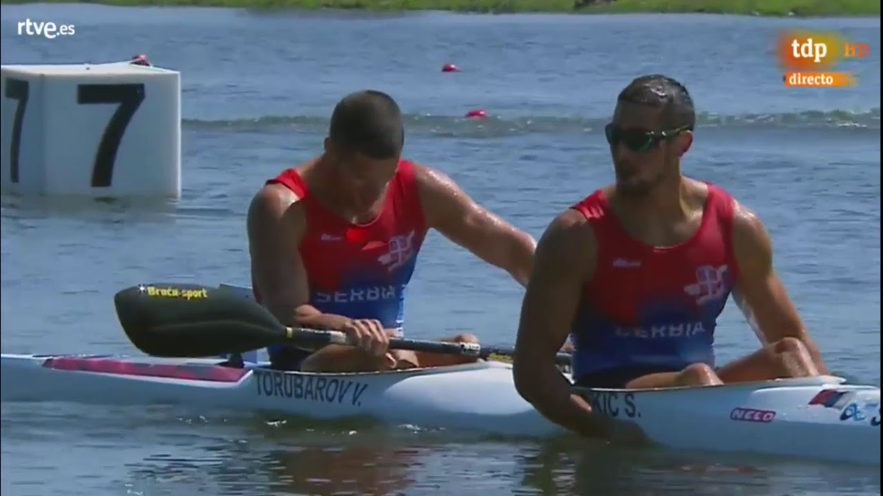 FINAL A K2 500 MEN - 2018 ICF Canoe Sprint World Championships Montemor.