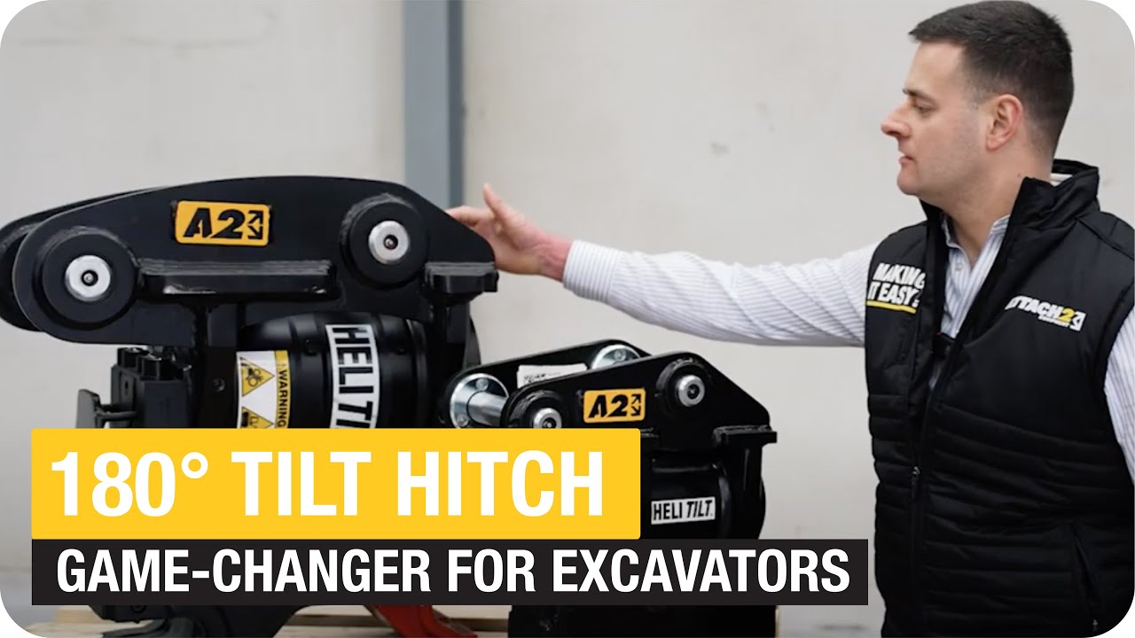 Maximize Your Excavator’s Potential with Heli-Tilt!