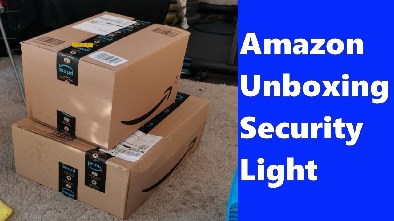 HOW TO INSTALL A LED SECURITY LIGHT - 50W AMAZON PRODUCT