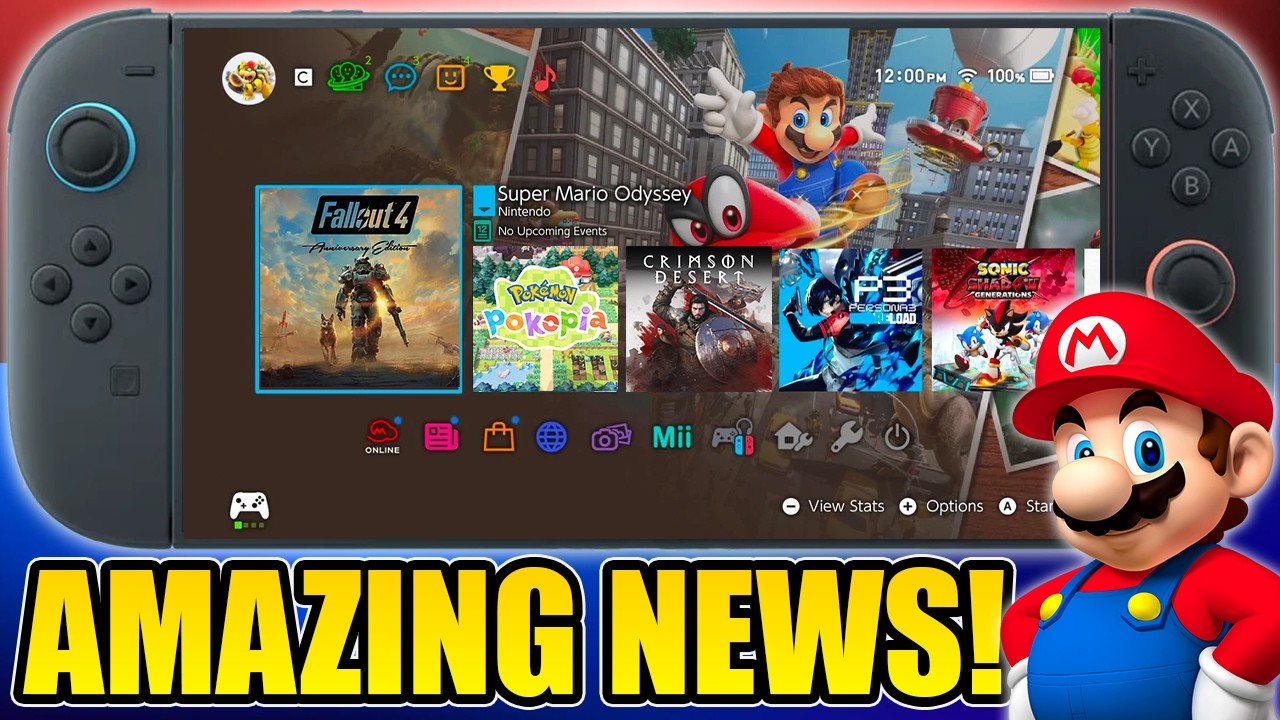 This NEW Switch 2 News Actually Sounds AMAZING!