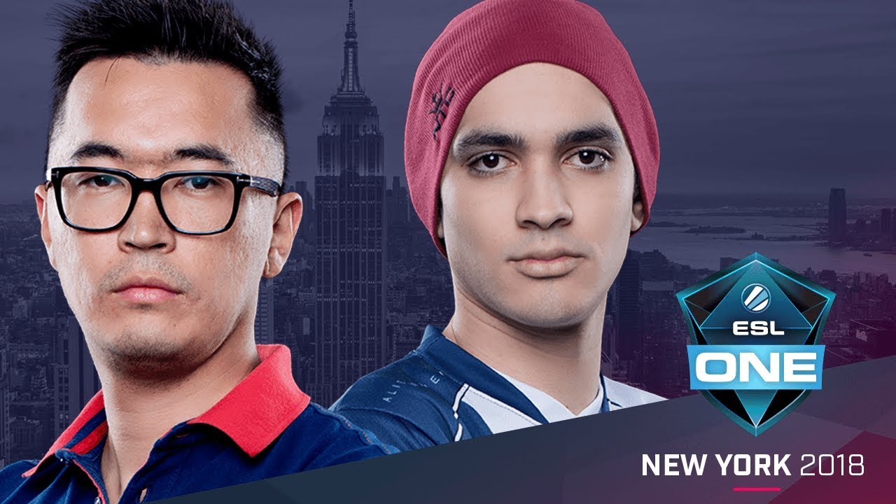CS:GO - Gambit против Liquid [Nuke] Карта 1 - Полуфинал - ESL One New York 2018