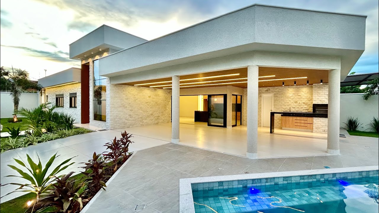 VOCÊ AINDA NÃO VIU UMA CASA ASSIM | JARDIM ATLÂNTICO - GOIÂNIA | 4 SUÍTES