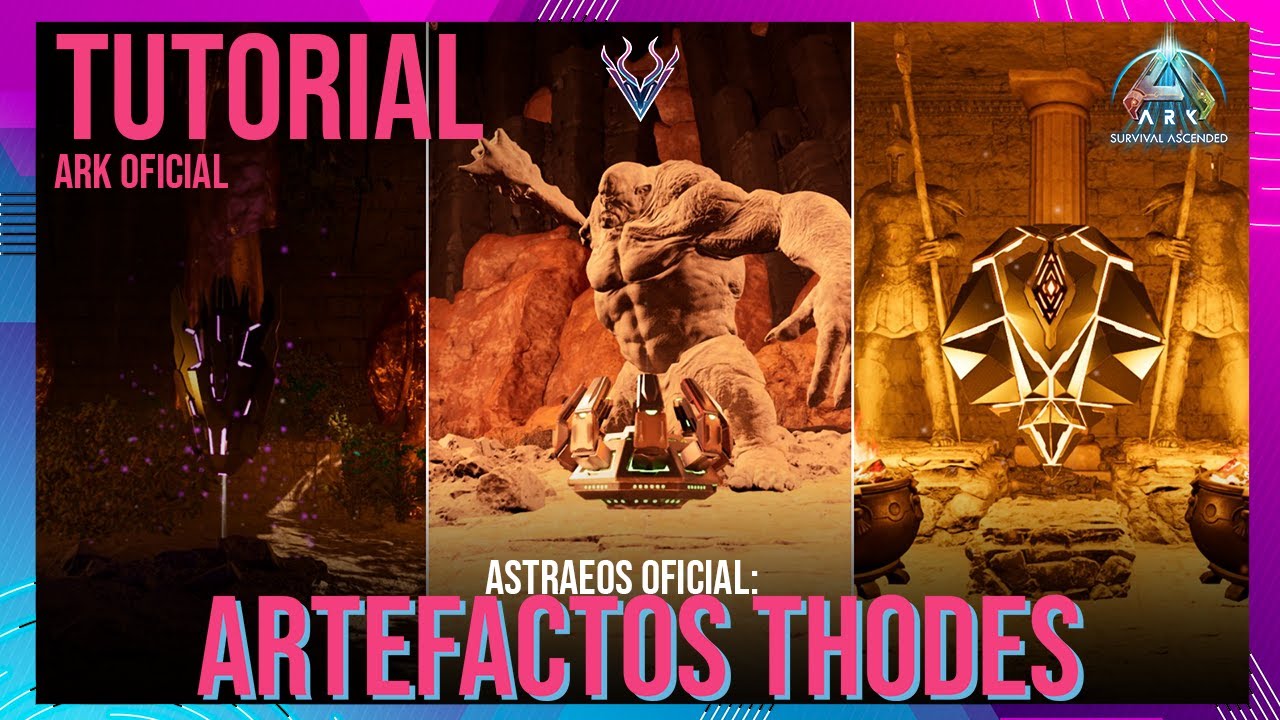 TODOS LOS ARTEFACTOS DE THODES EN ASTRAEOS (CICLOPE) | #Vattghornn