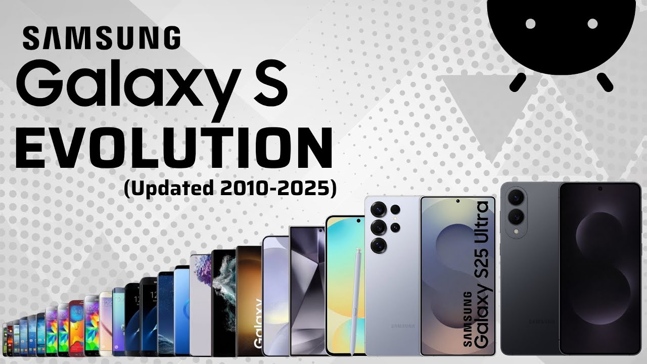 Evolution of Samsung Galaxy S Series 2010-2025