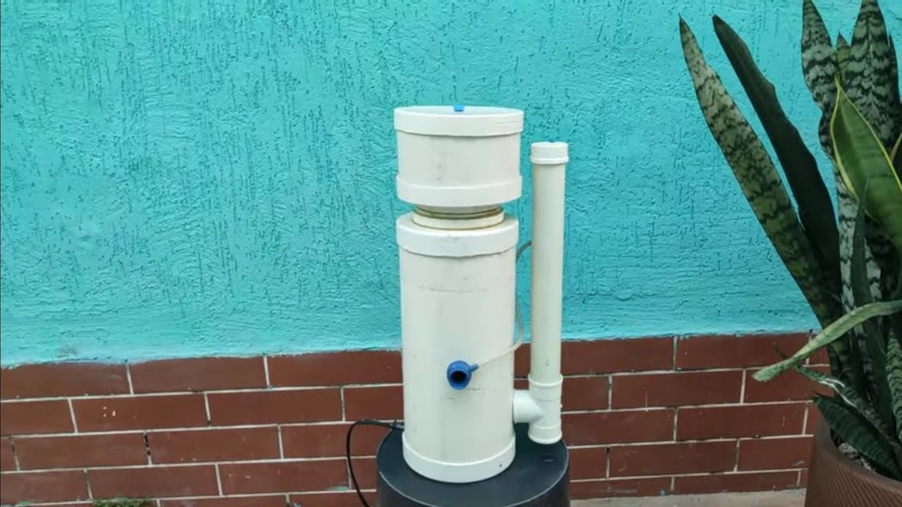 Como fazer um Skimmer caseiro / aquário marinho FVM.