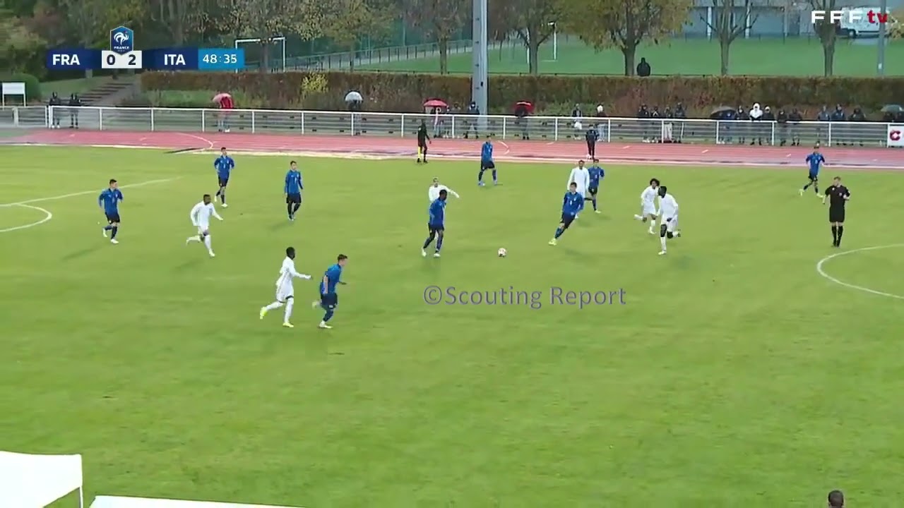 Manuel Pisano vs. France U16 (04/11/2021) | Juventus Turin