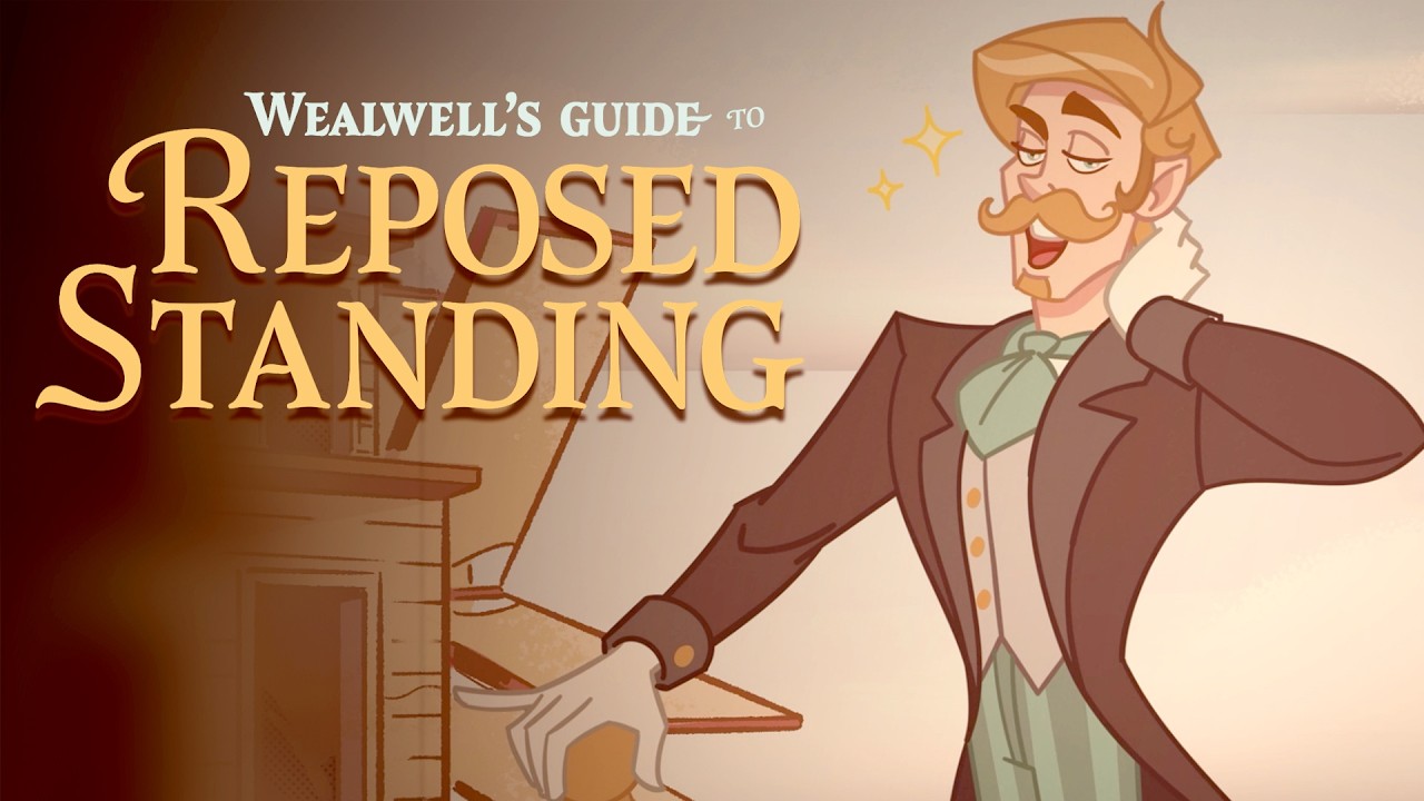 Wealwell's Guide to Reposed Standing | Toonout [Animated Shorts]