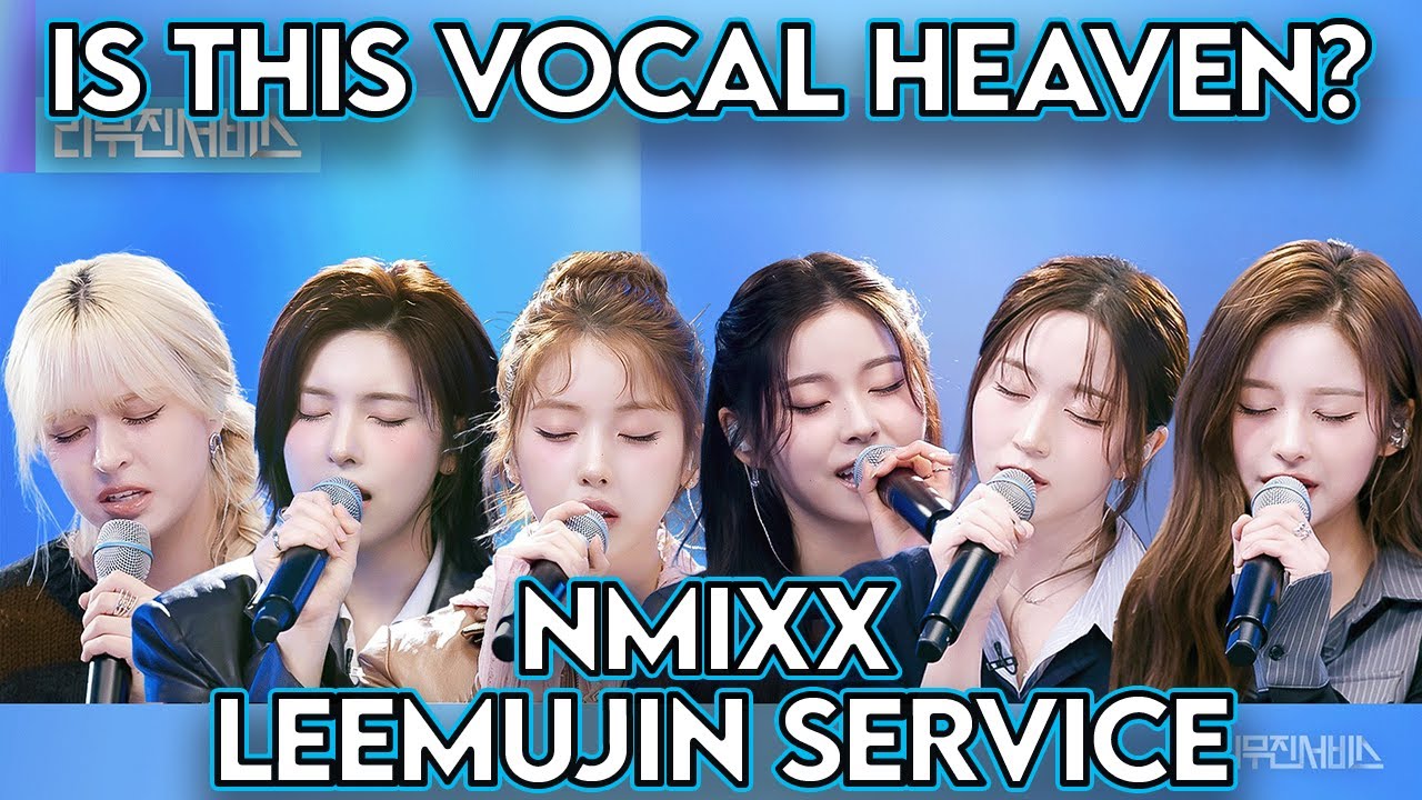 NMIXX on Leemujin Service EP.186 Reaction | BEST VOCALS IN KPOP