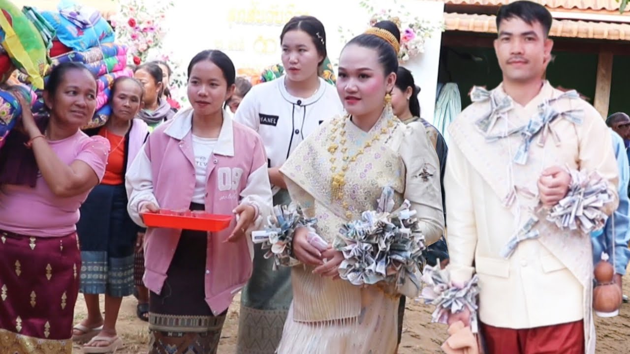 งานแต่งน้องลำมอญที่บ้านบึงพะเหนาะ