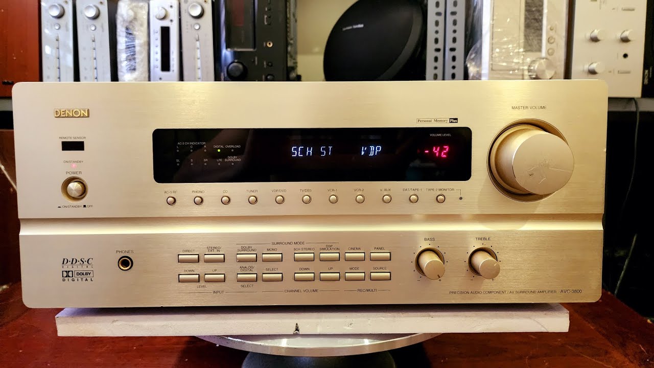 🍁📌Amply khủg long Denon AVC 3800 CS 370W Made in Japan zá 4.x tiệu ☎ 0848260485/0945101636 DC Hà Nội