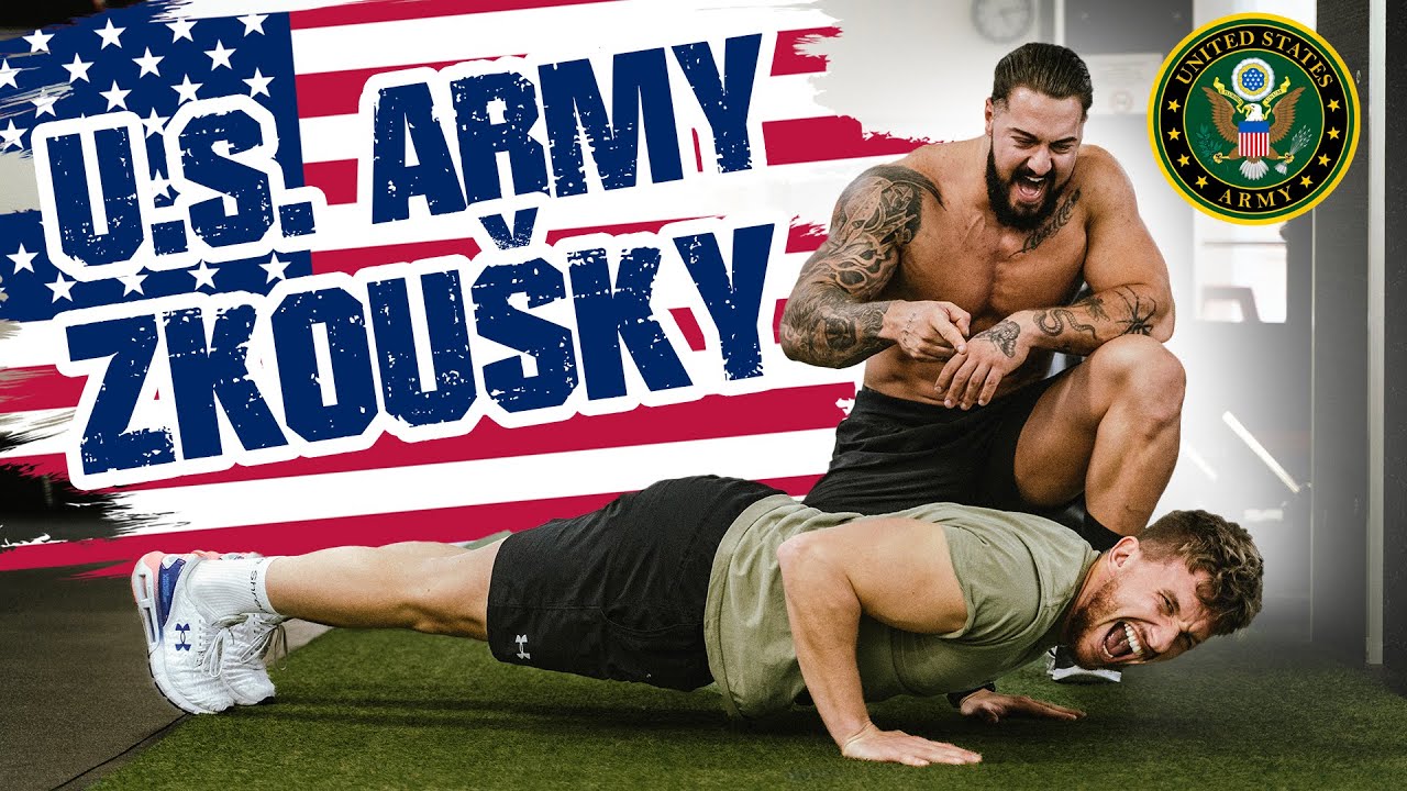 Děláme fyzické testy do U.S. Army l Jakub Enžl a Lišák l GymBeam