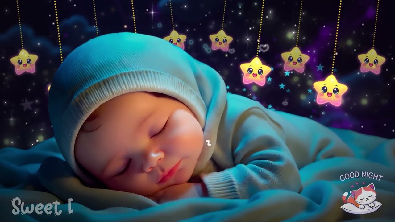 Baby Sleep Music 🎶 Deep Calm for Babies 😴 Fall Asleep Fast in 3 Minutes 🌙 Mozart & Brahms Lullabies
