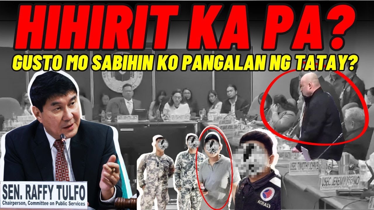 Kilala na ni Sen.Tulfo ang 