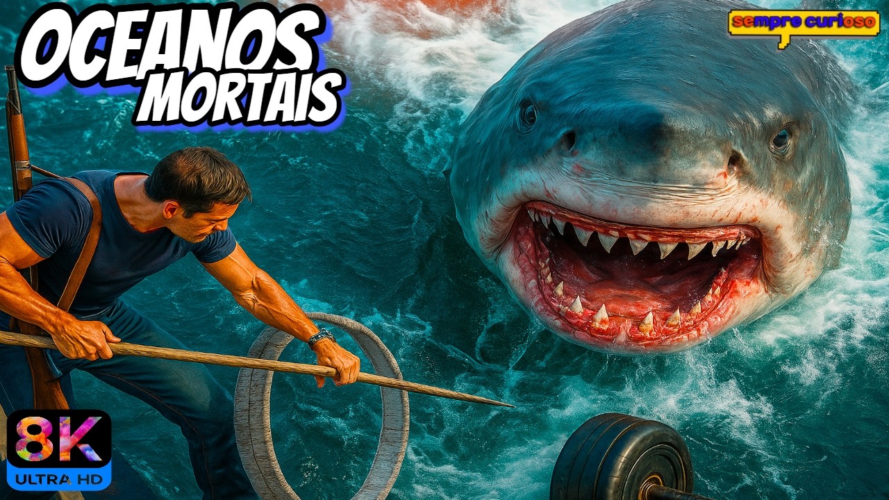 OCEANOS MORTAIS: Os 15 Lugares Mais Perigosos e ASS4SS1NOS do MUNDO!