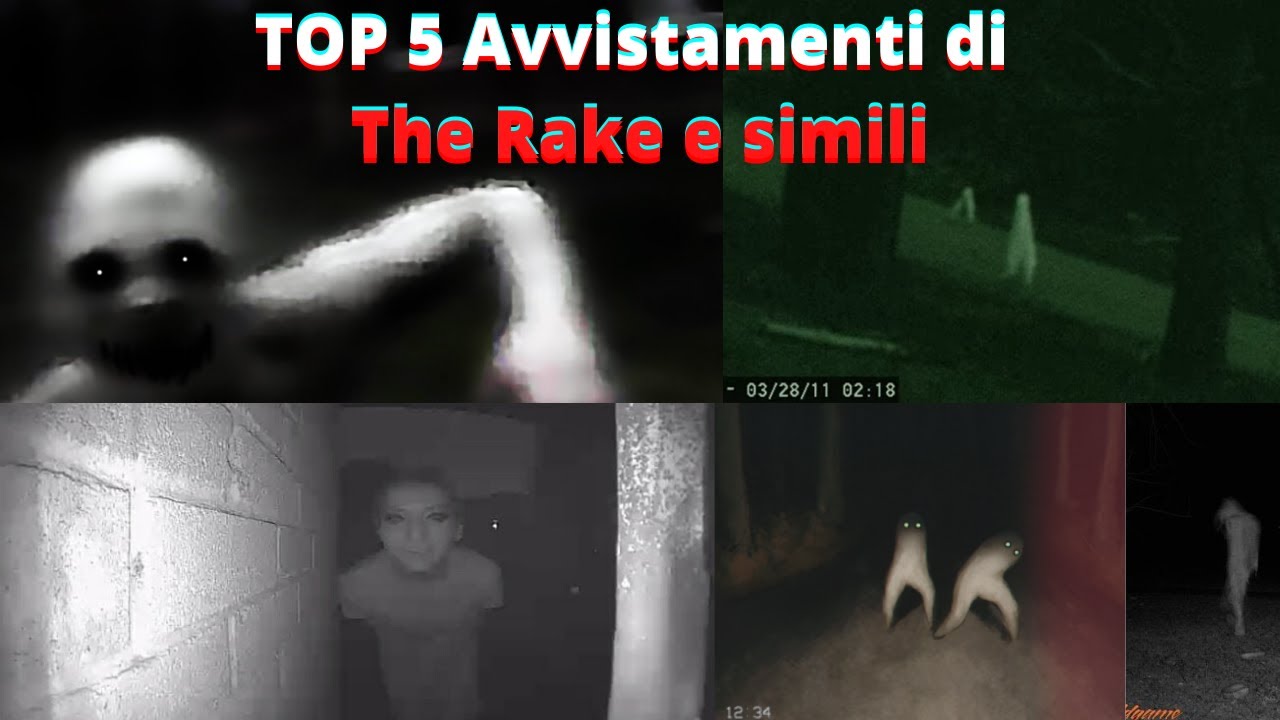 TOP 5 Avvistamenti di The Rake e creature simili che non ti faranno pi&ugrave; uscire di notte