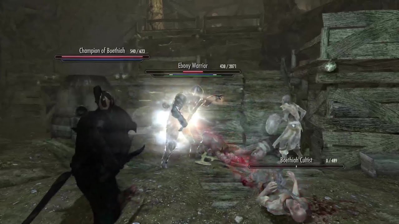 Skyrim Battles - Champion of Boethiah vs. Thief, Arch Pyromancer, Cryomancer, and more