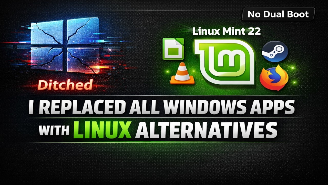 Я заменил все приложения Windows на альтернативы Linux в Linux Mint 22 — отказался от Windows 11.