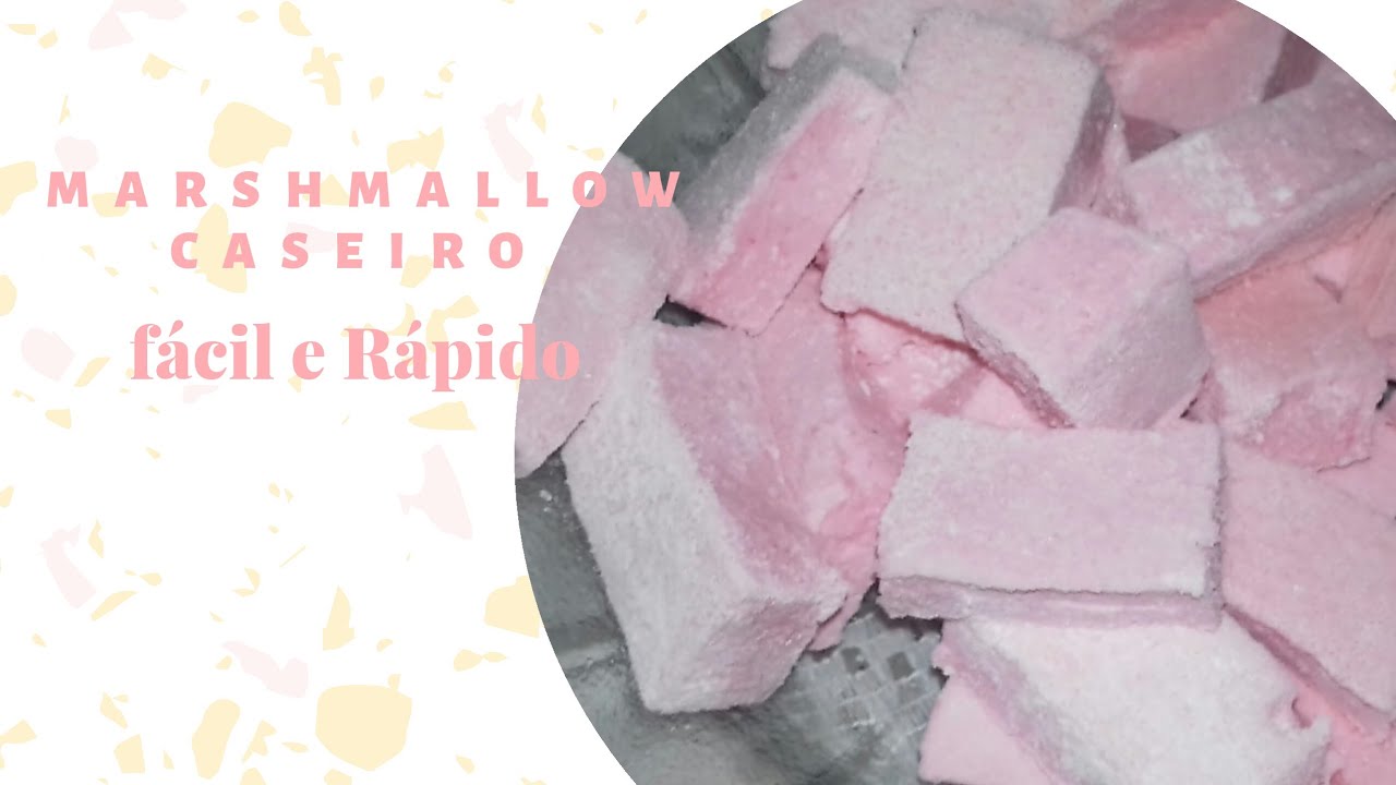 como fazer Marshmallow caseiro