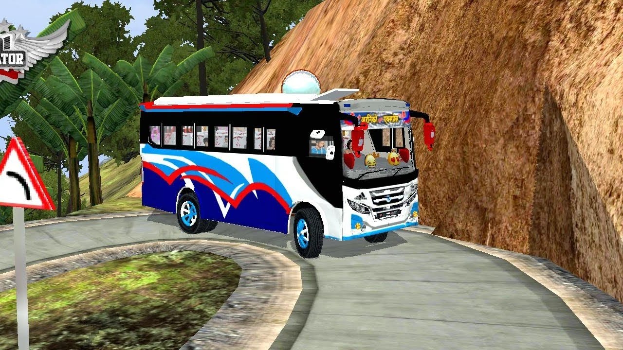 New Nepali Arinako Bus Mod And Skin For Bussid #bussid