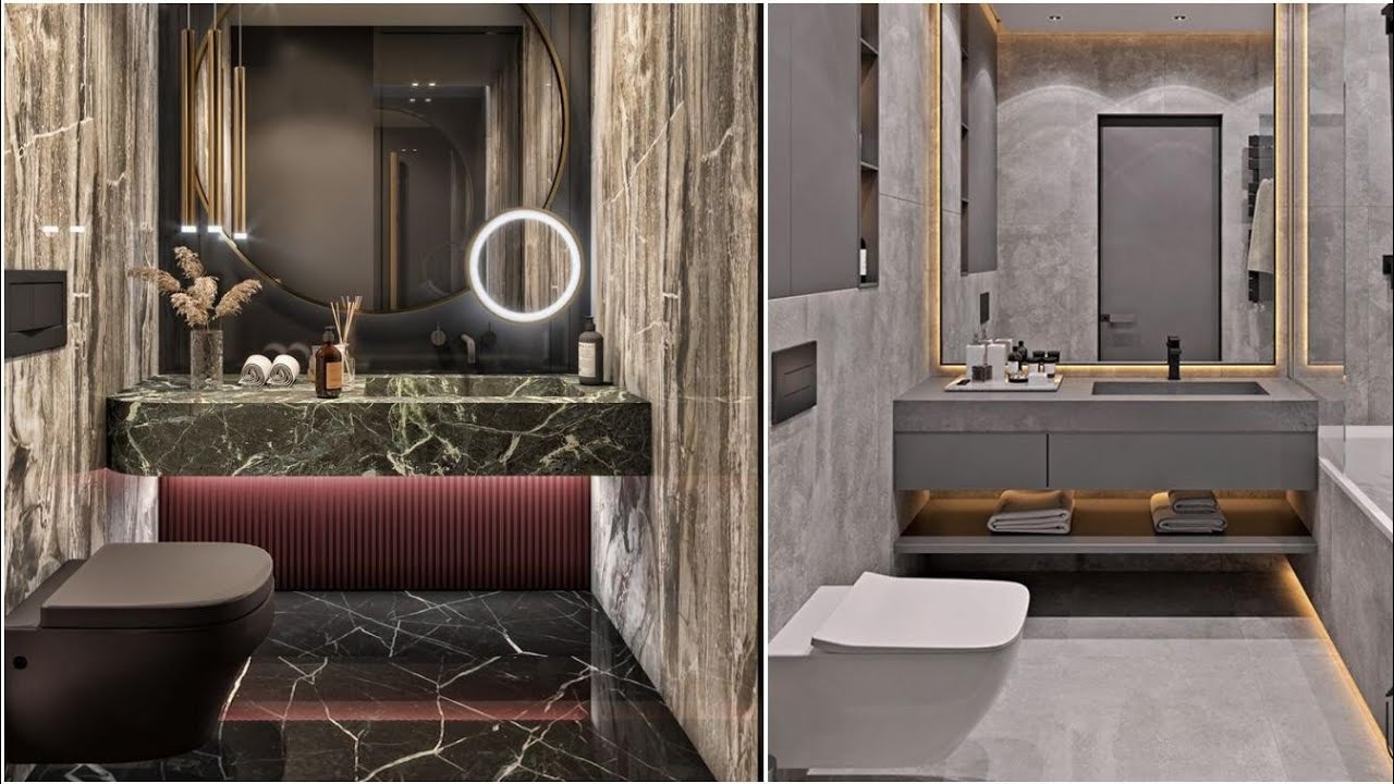200 Italian Bathroom Designs With Italian Tiles | Modular Bathroom Design | Interior Decor Designs