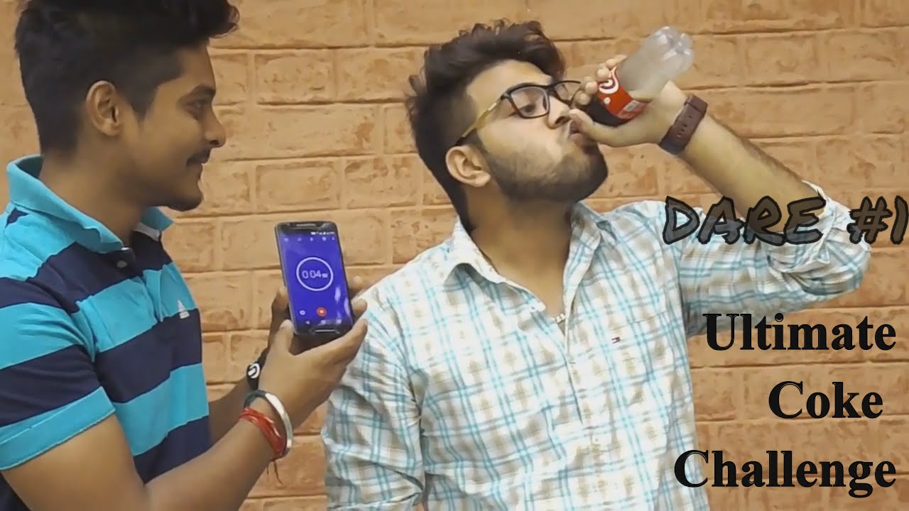 ChallengeIndia The ultimate Coke Challenge (DARE#1)