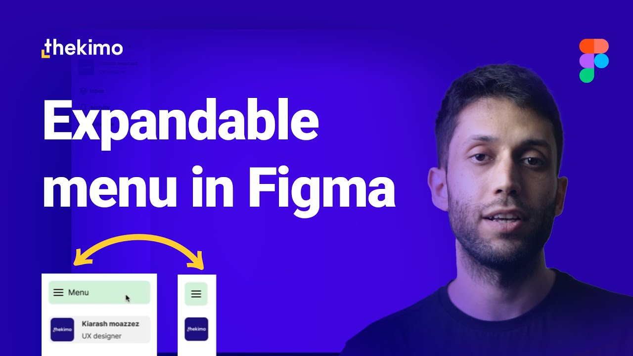 Как создать прототип расширяемого меню в Figma