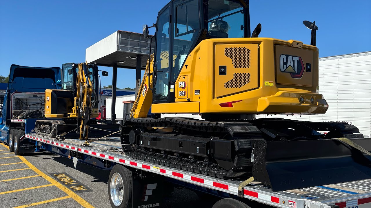 «CATERPILLAR» Мне нужен специальный счет для перевозки оборудования домой каждый день. Водитель б...