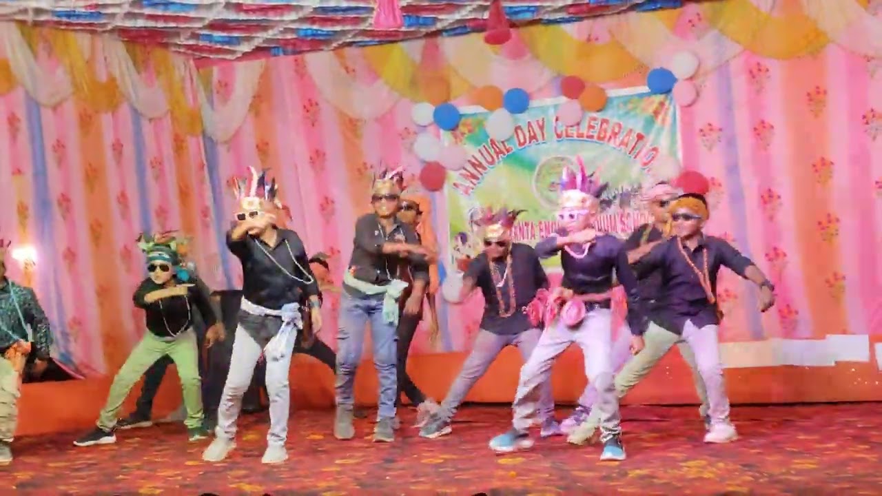Annual day celebration at school 💯💯👏👏👏#sambalpuria mahua