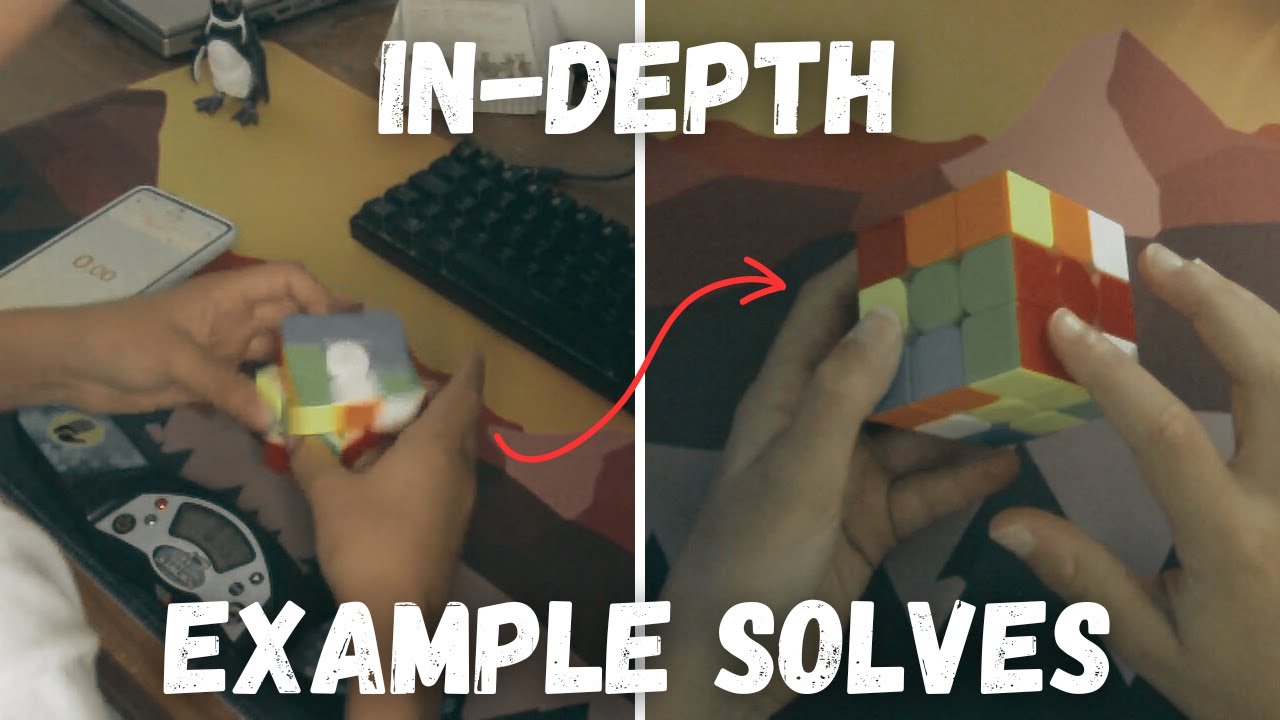 5 Advanced 3x3 Example/Walkthrough Solves (from the UK NR holder)