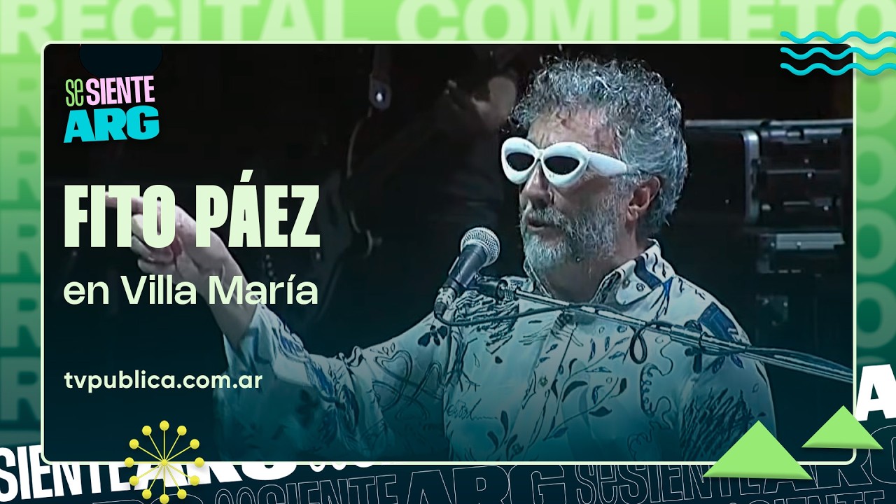 Fito en estado puro: show completo en Villa Mar&iacute;a - Se Siente Argentina