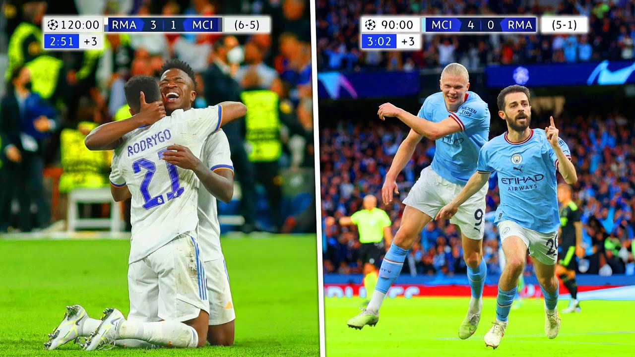 10 CRAZY Matches That Made MADRID vs CITY a CLASSIC