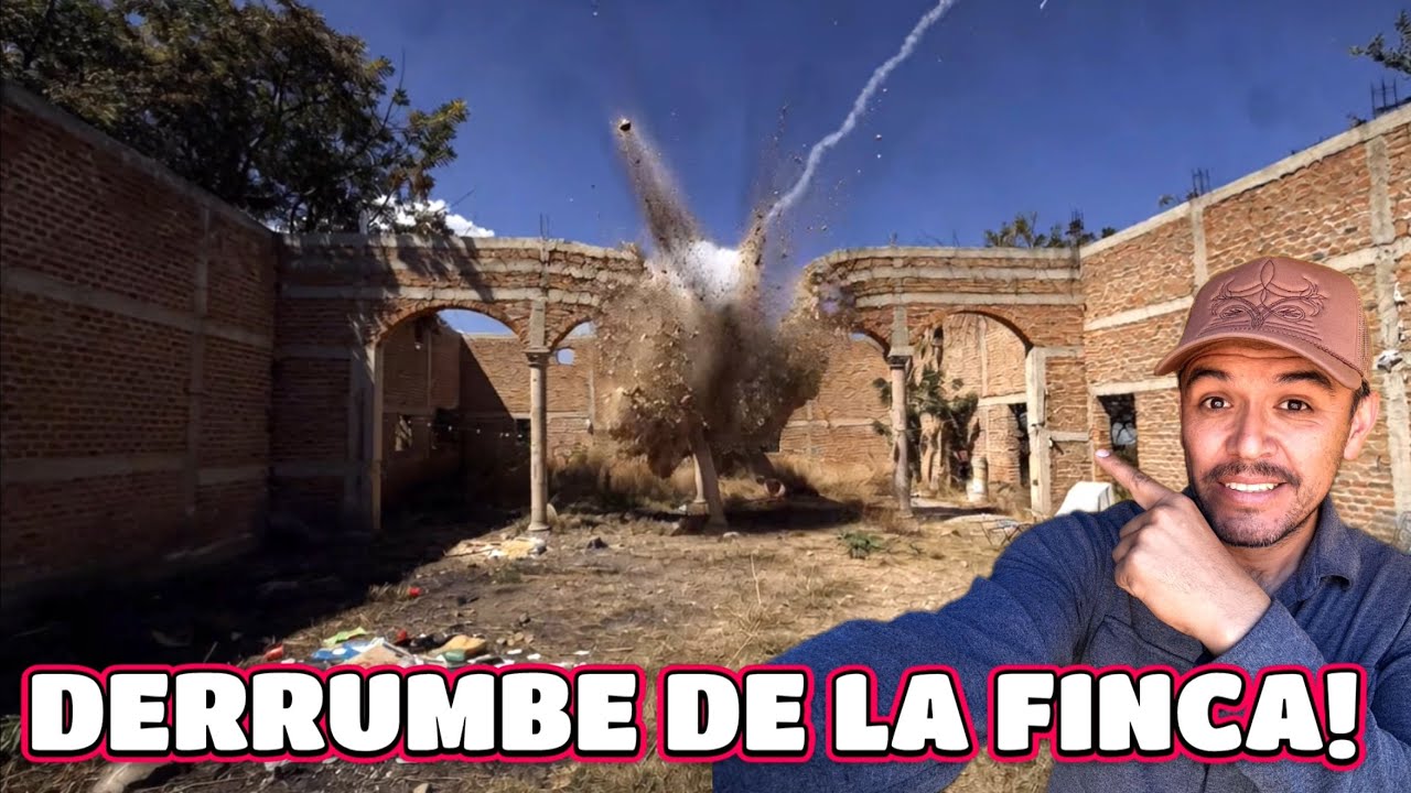 Derrumbe de todo! IRREMEDIABLE, y así quedaría el NUEVO PROYECTO. 